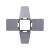 Zhiyun 4-Leaf Barndoors - magnetyczne wrota do lamp z mocowaniem ZY-Mount_Wrota z przodu_3
